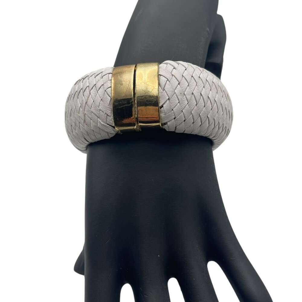 **White Bangle Bracelet